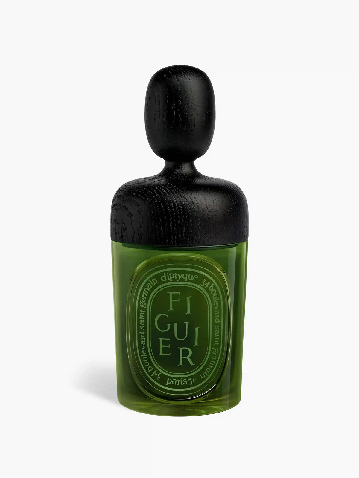 Black Volute lid - For medium candle